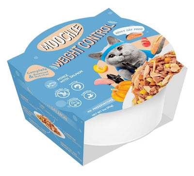 מוצי לחתול קופסאת סלמון 85 גרם לשמירת משקל