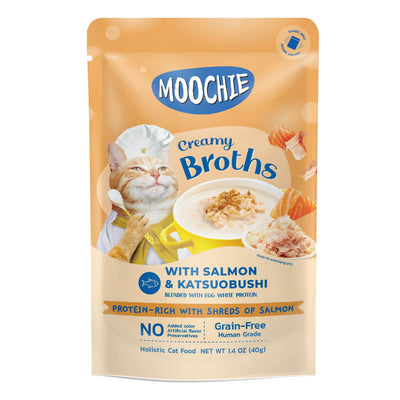 מרק מוצי לחתול סלמון ודאשי 40 גרם