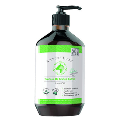 שמפו לכלבים נטורלוקס שמן עץ התהוחמאת צ'יה 500 מל'