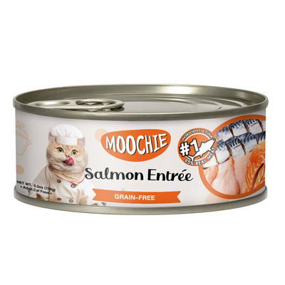 מוצי מזון מלא לחתול טונה וסלמון בציר עצמות 156גרם