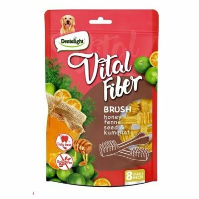 vital fiber חטיף דנטלי מברשת שיניים ללא דגנים