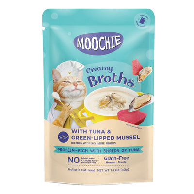 מרק מוצי לחתול טונה ומולים 40 גרם