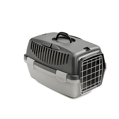 כלוב נשיאה גוליבר 1 | 48 ס"מ | עם דלת ברזל או פלסטיק | לחתולים וכלבים קטנים