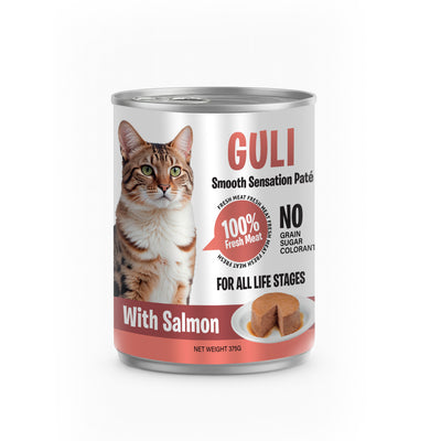 שימורי גולי פטה סלמון לחתול 375 גרם