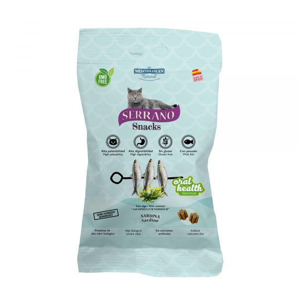 סראנו סרדינים דנטלי לחתול 50 גרם
