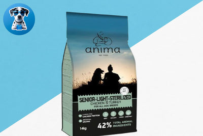 אנימה מזון לכלב 14 קג סניור,לייט,סטרלייז,עוף והודו