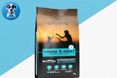 אנימה מזון הרינג לחתולים מעוקרים צעירים ובוגרים 10 ק''ג