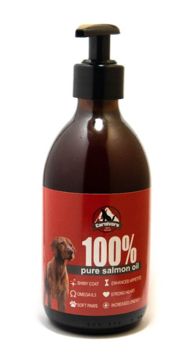 שמן סלמון לכלבים 300 מ''ל