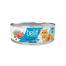 belif בליף מעדן טונה ושירסו ברוטב – 80 גרם