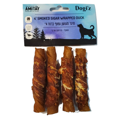 סיגר עור עטוף ברווז 4 יחידות במארז