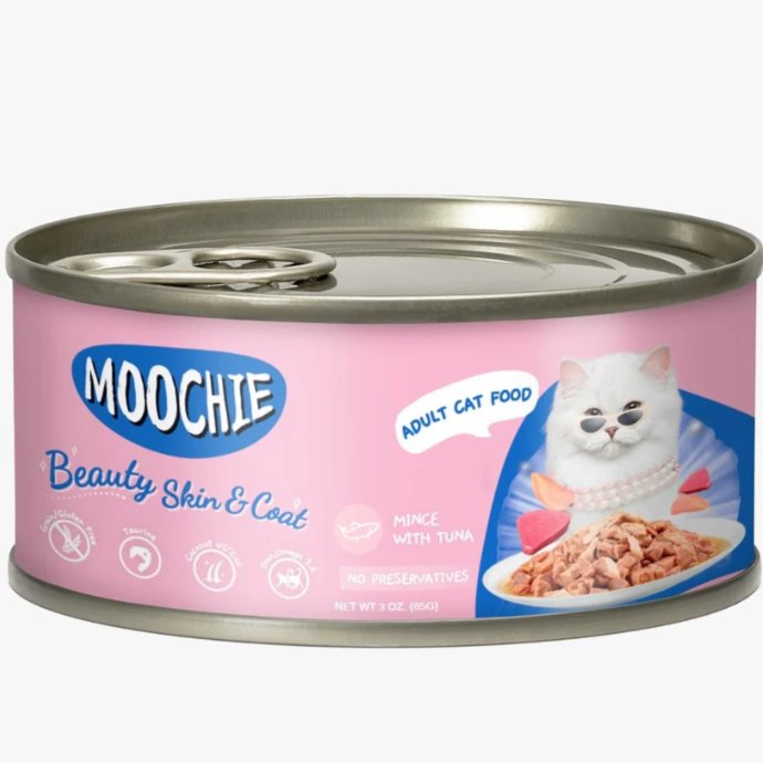 מוצי מזון מלא לחתול לפרווה ועור בריאים טונה 156 גרם