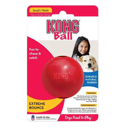 KONG קונג כדור גומי לאימון S