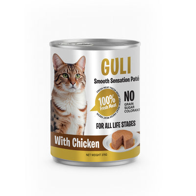 שימורי גולי פטה עוף לחתול 375 גרם